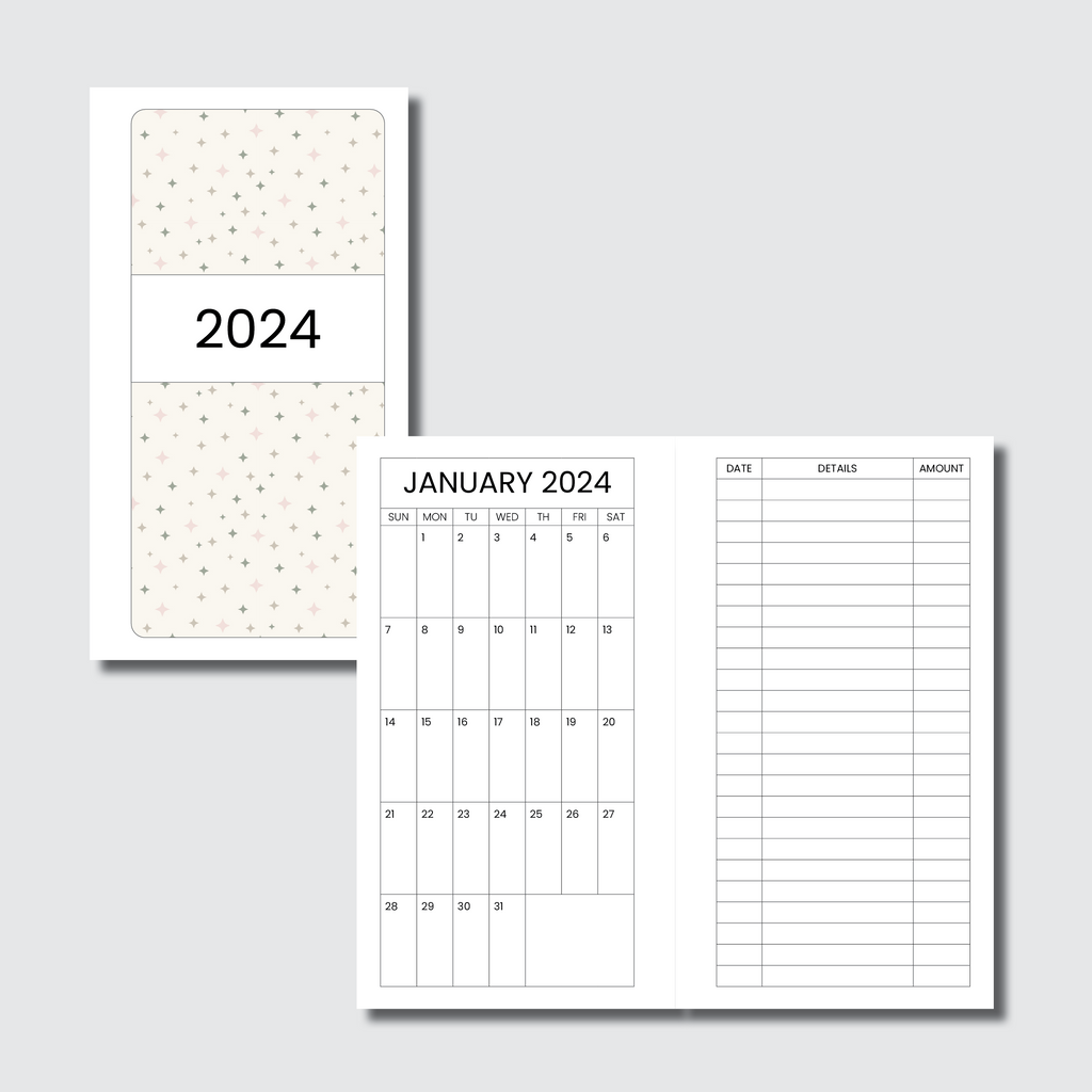 Pocket Rings Size | 2024 Monthly Expense Calendar Printable Insert – AnniePlansPrintables, LLC pocket-rings-size-2024-monthly-expense-calendar-printable-insert-annieplansprintables-llc