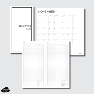 Weeks AE x APP Size | NOVEMBER 2022 DAILY Printable