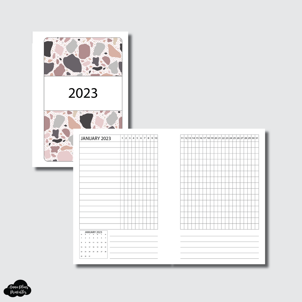 Pocket Plus Rings Size | 2023 Dated Tracker Printable Insert ...