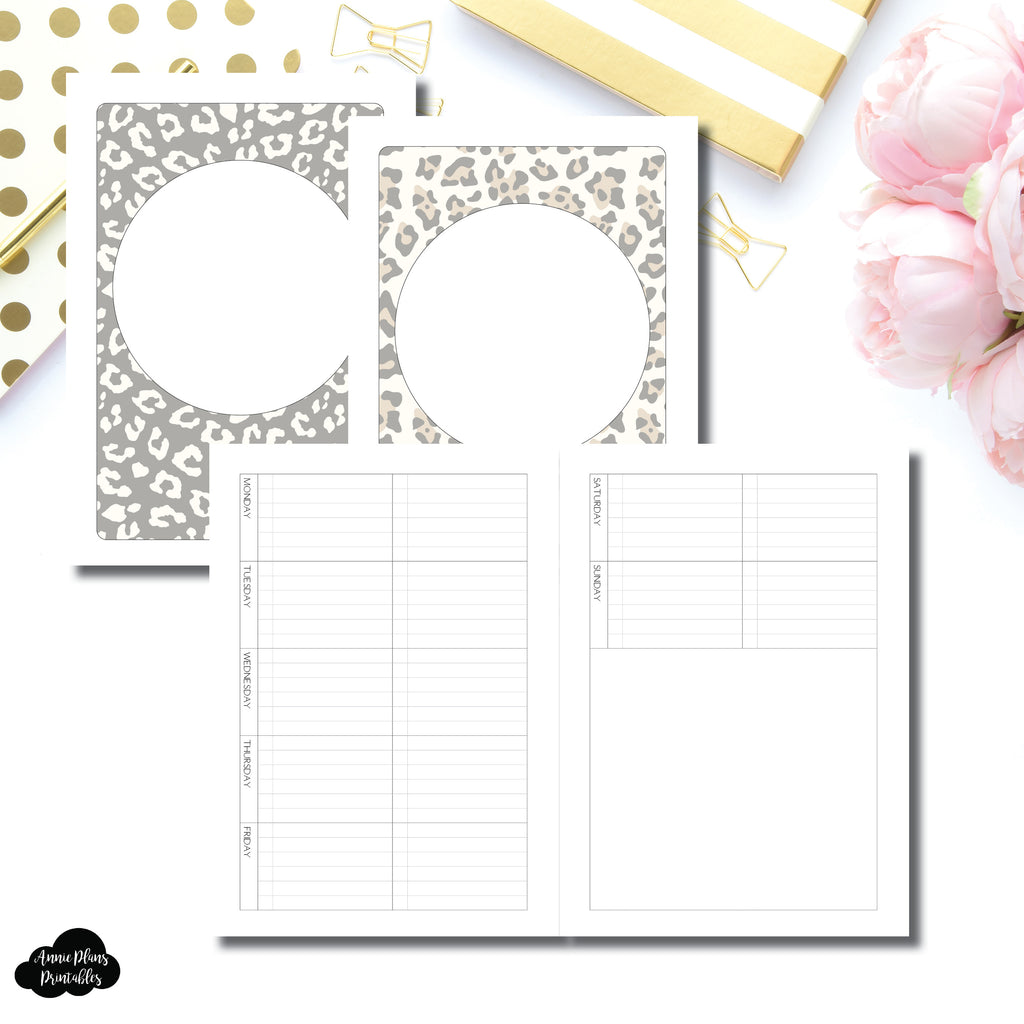 A5 Rings Size Weekly Task List Printable Insert