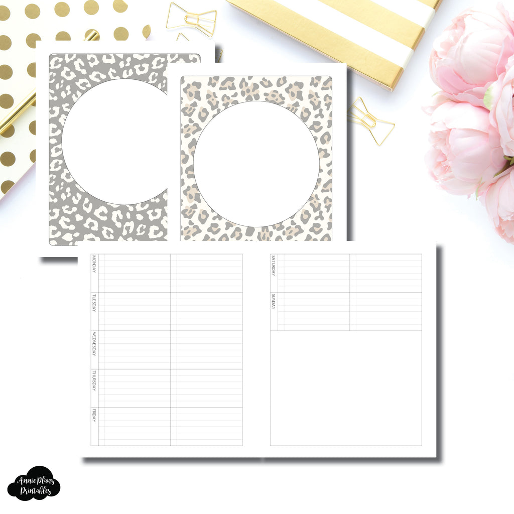 A5 Wide Rings Size Weekly Task List Printable Insert