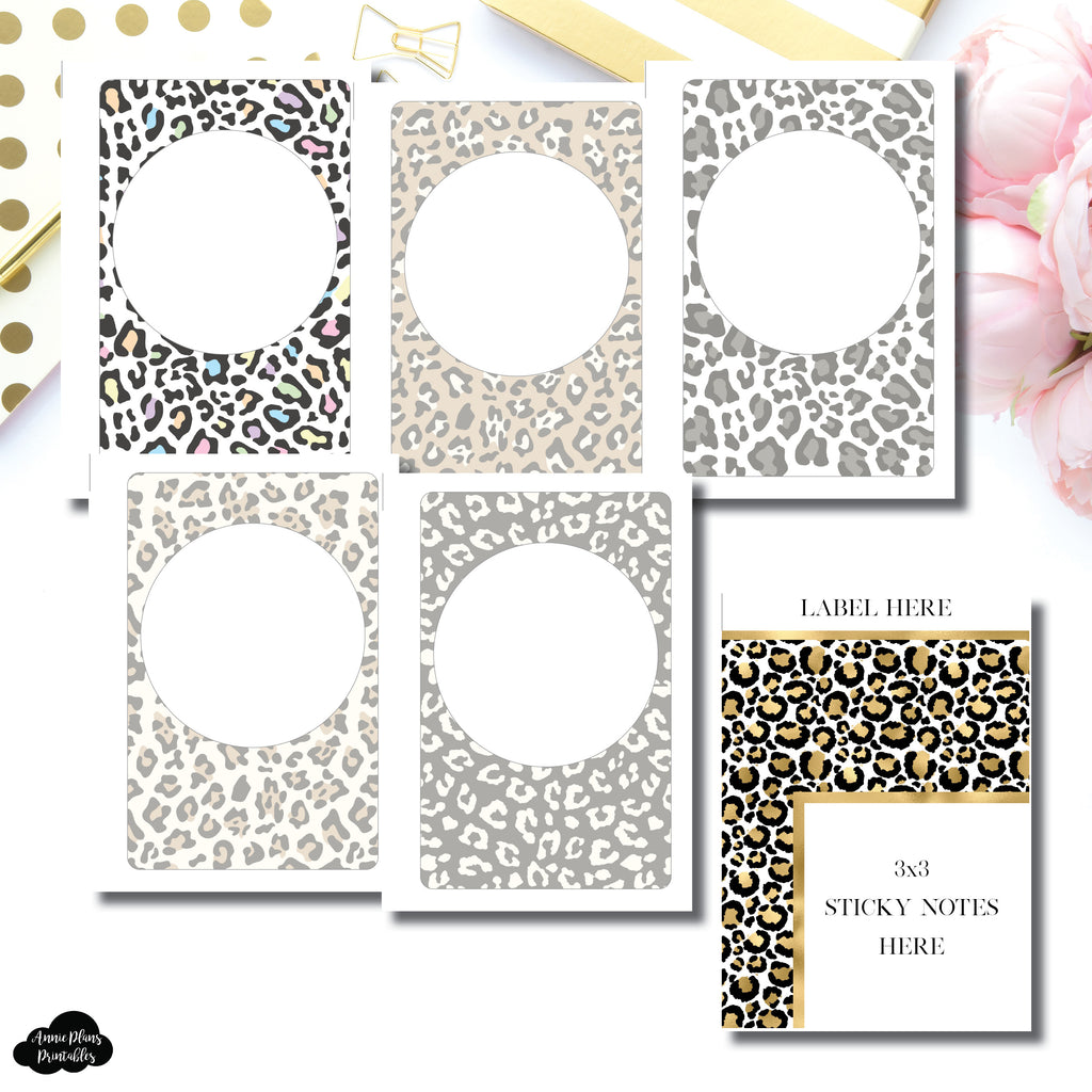 A5 Wide Rings Size | Wild Neutral Blank Covers + Sticky Note Dashboard ...