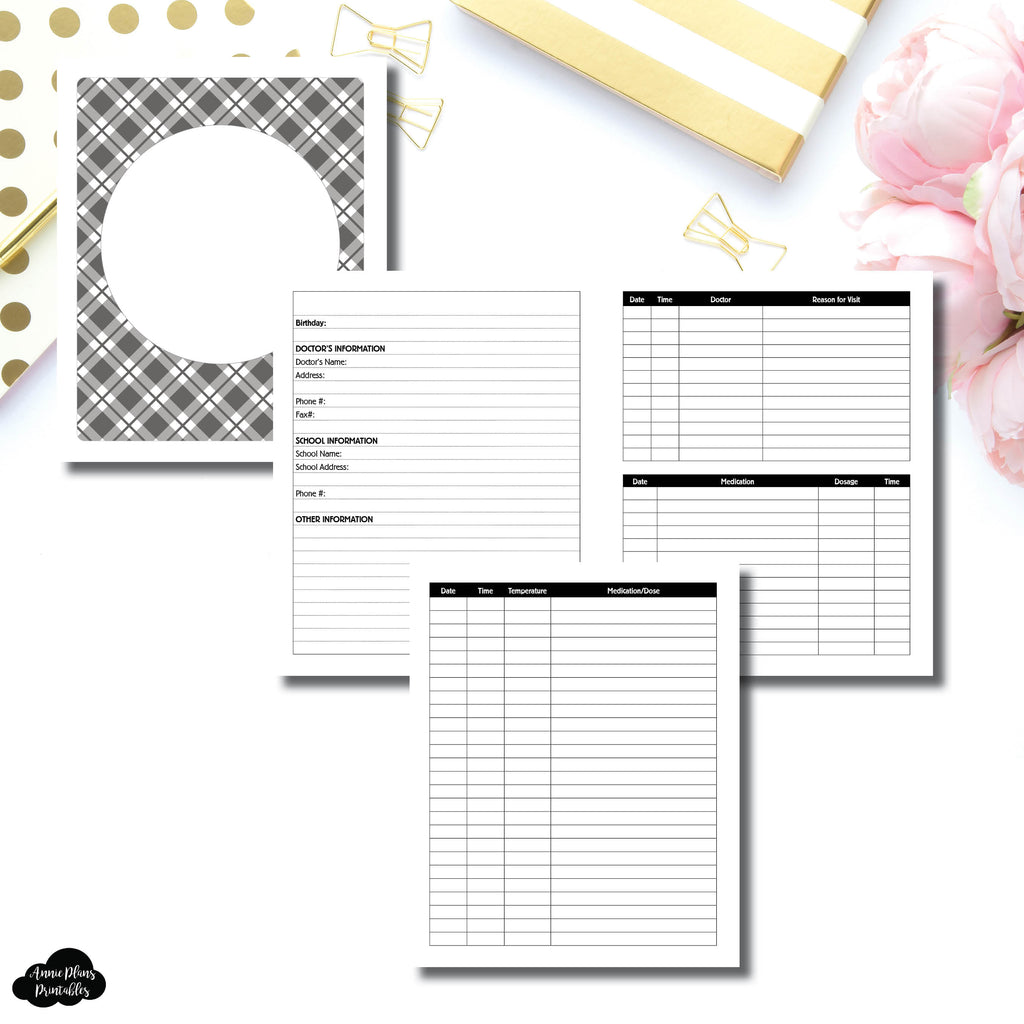 A5 Wide Rings Size | KIDS Information Printable Insert ... A5 Wide Rings Size | KIDS Information Printable Insert ...