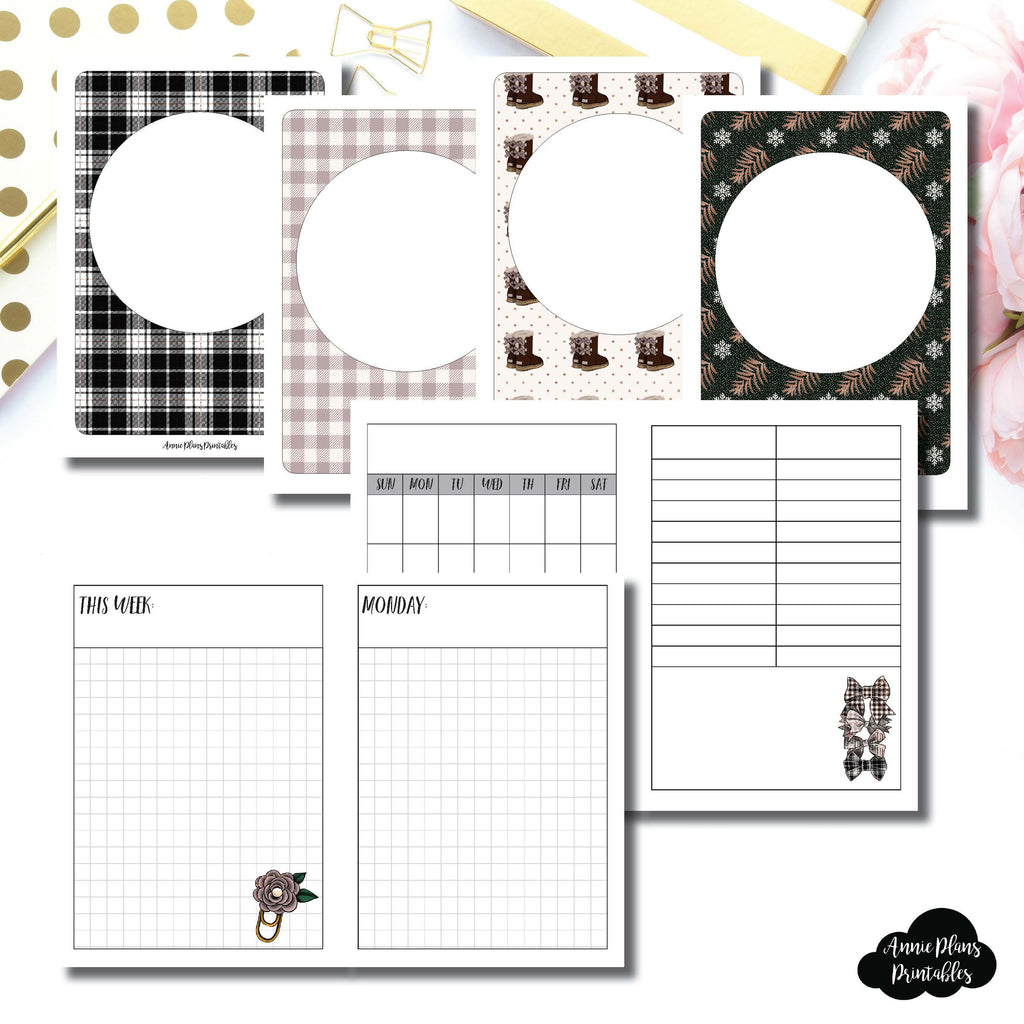 PASSPORT TN Size | COZY Undated Daily Printable Insert ...