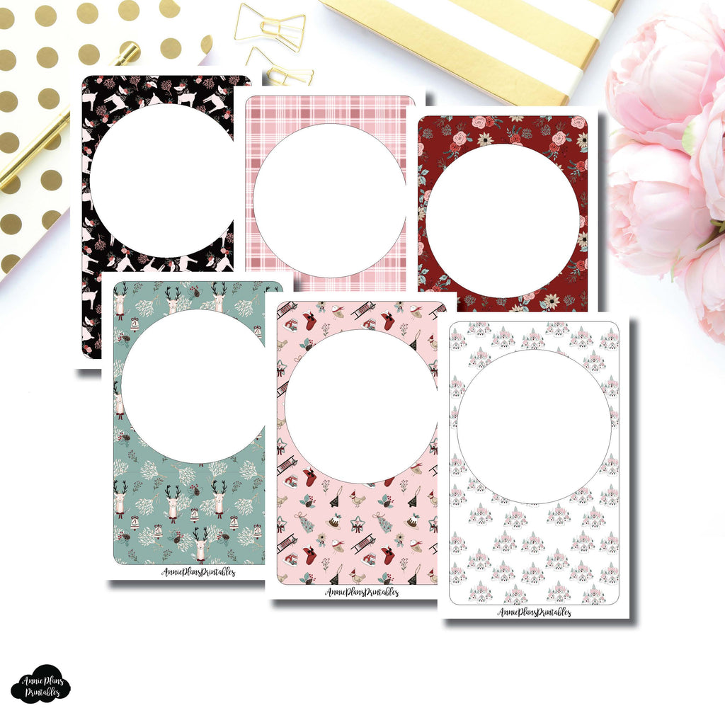 Pocket TN Size | Holiday Themed Blank Printable Covers for Inserts ...
