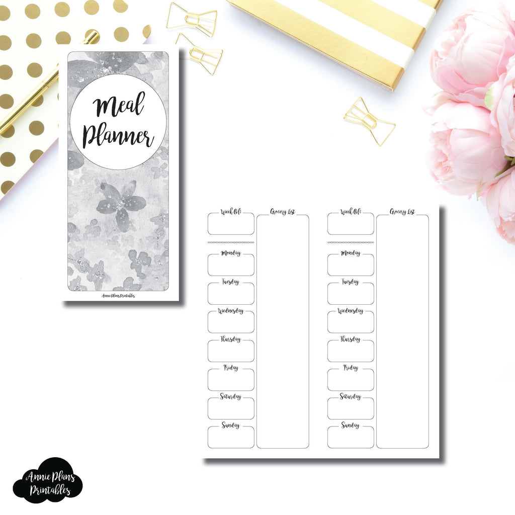 H Weeks Size | Weekly MEAL PLANNER Printable Insert ...