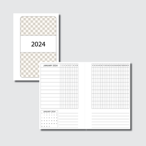 Pocket Rings Size | 2024 Dated Tracker Printable Insert