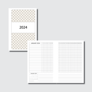Mini HP Size | 2024 Dated Tracker Printable Insert