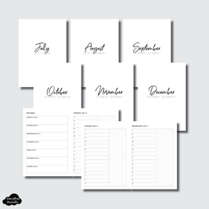 A6 TN Inserts AnniePlansPrintables LLC