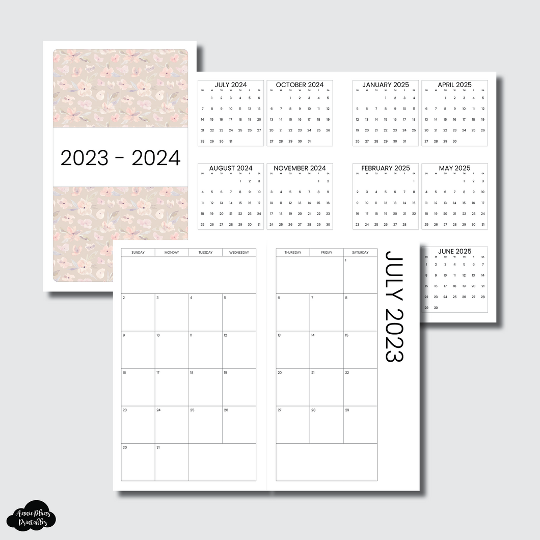 Half Letter Rings Size | 2023 - 2024 SIMPLE FONT Academic Monthly Cale – AnniePlansPrintables, LLC half-letter-rings-size-2023-2024-simple-font-academic-monthly-cale-annieplansprintables-llc