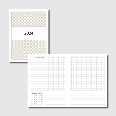 Classic HP Size | 2024 Dated Tracker Printable Insert