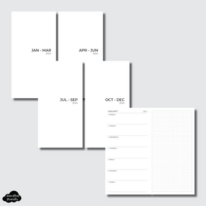 Standard TN Inserts AnniePlansPrintables LLC
