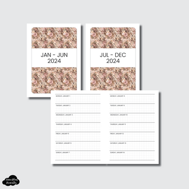 Standard TN Size | 2023 1 WEEK ON 1 PAGE PRINTABLE INSERT