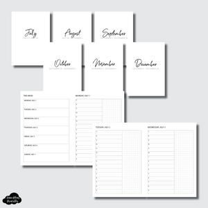 A6 TN Inserts AnniePlansPrintables LLC