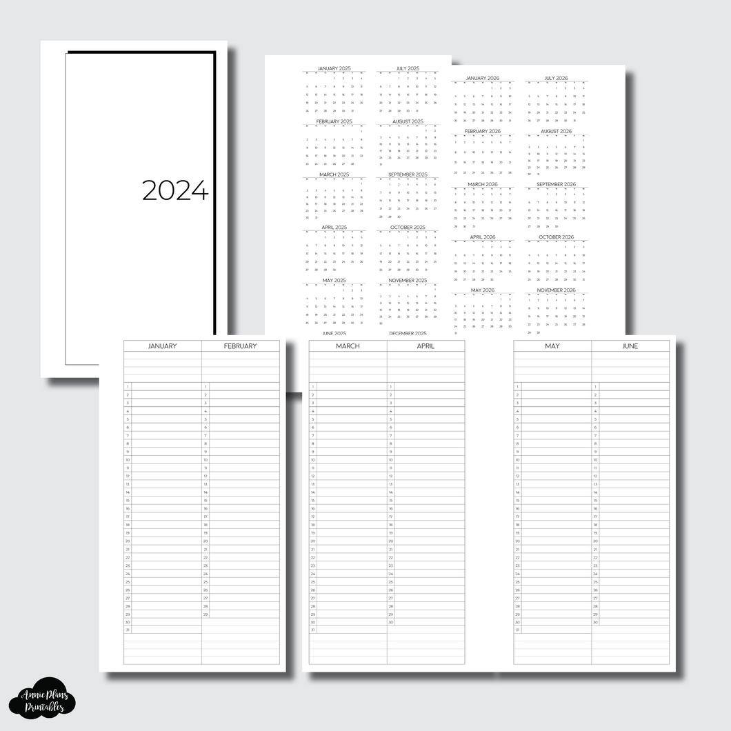 Personal Rings Size | 2024 BASIC Perpetual Calendar Printable Insert – AnniePlansPrintables, LLC personal-rings-size-2024-basic-perpetual-calendar-printable-insert-annieplansprintables-llc