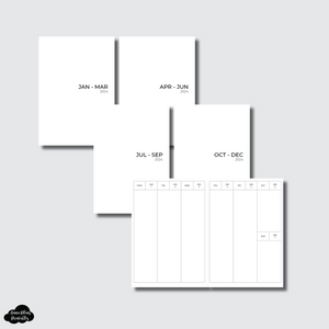 B6 TN Inserts AnniePlansPrintables LLC