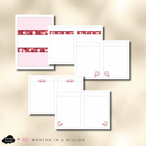A6 TN Size | LIMITED EDITION: Wonton In A Million Collaboration Bundle Printable Inserts