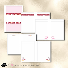 Personal Wide Rings Size | LIMITED EDITION: Wonton In A Million Collaboration Bundle Printable Inserts