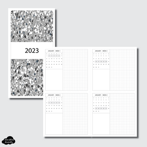 Standard TN Size | 2023: 52 Week Planning Printable Insert