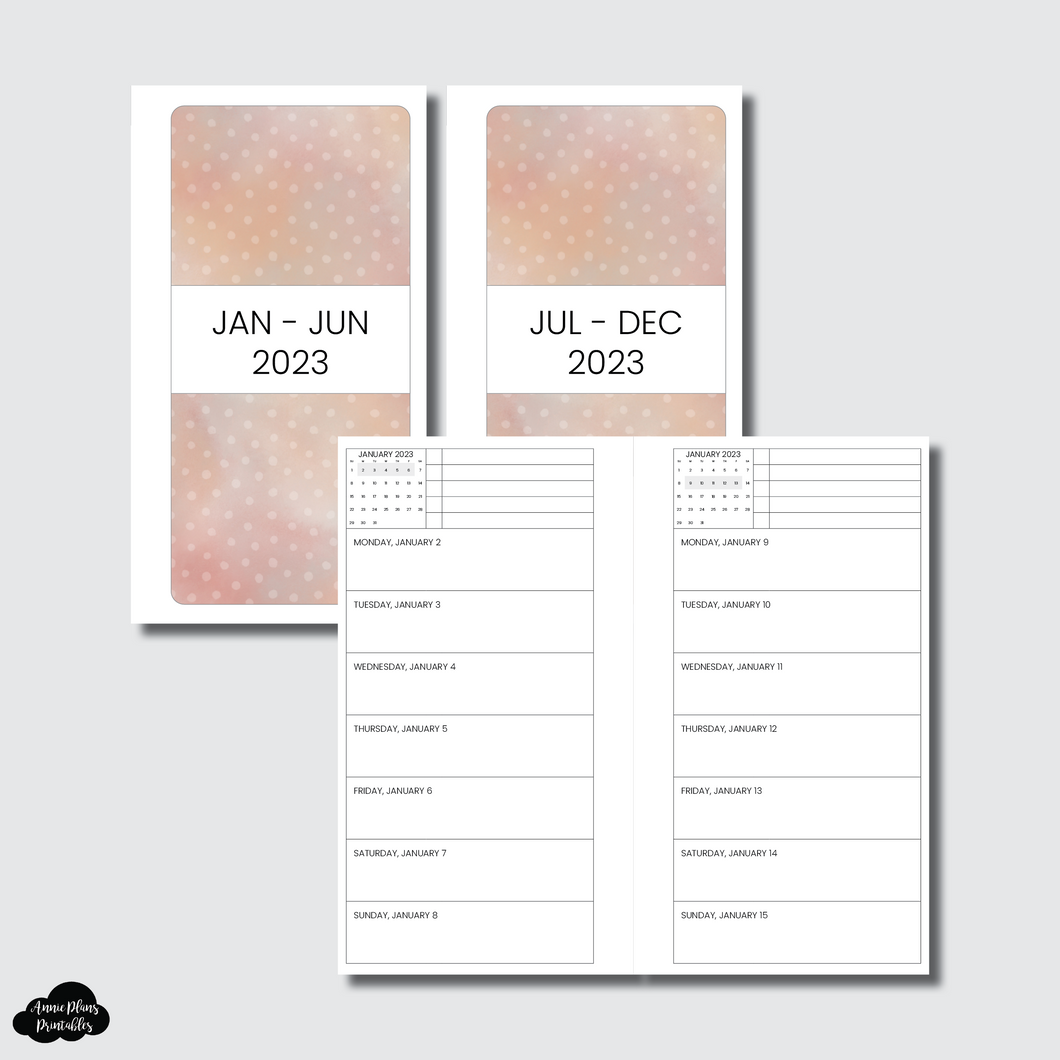 Personal Rings Size | 2023 Priority Week On 1 Page Printable Insert