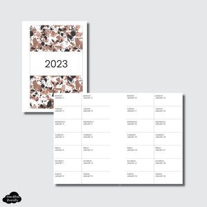 FC Rings Size | 2023 2 WEEKS ON 1 PAGE PRINTABLE INSERT