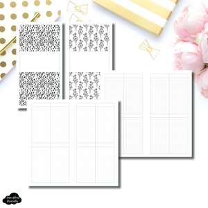 Standard TN Size | Journaling Week on 2 Pages Printable Insert