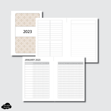 Pocket Plus Rings Size | 2023 Tracker + Lists & Notes Printable Insert