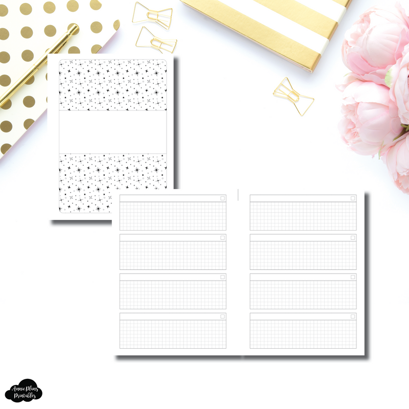 B6 Rings Size | INBOX Printable Insert – AnniePlansPrintables, LLC