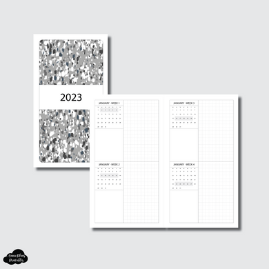 Personal TN Size | 2023: 52 Week Planning Printable Insert