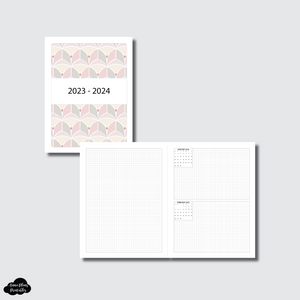 Classic HP Size | 2023-2024 Simple Grid Forward Planning Printable Insert