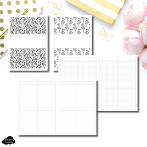 B6 TN Size | Journaling Week on 2 Pages Printable Insert