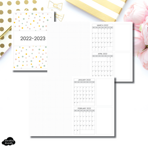 Personal Wide Rings Size | 2022-2023 Forward Planning Printable Insert