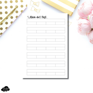 FREEBIE A5 Rings Size | When Did I Last Printable