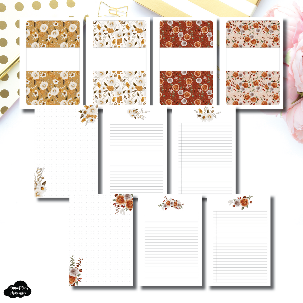 Pocket Rings Size | Autumn Vibes Bundle Printable Insert