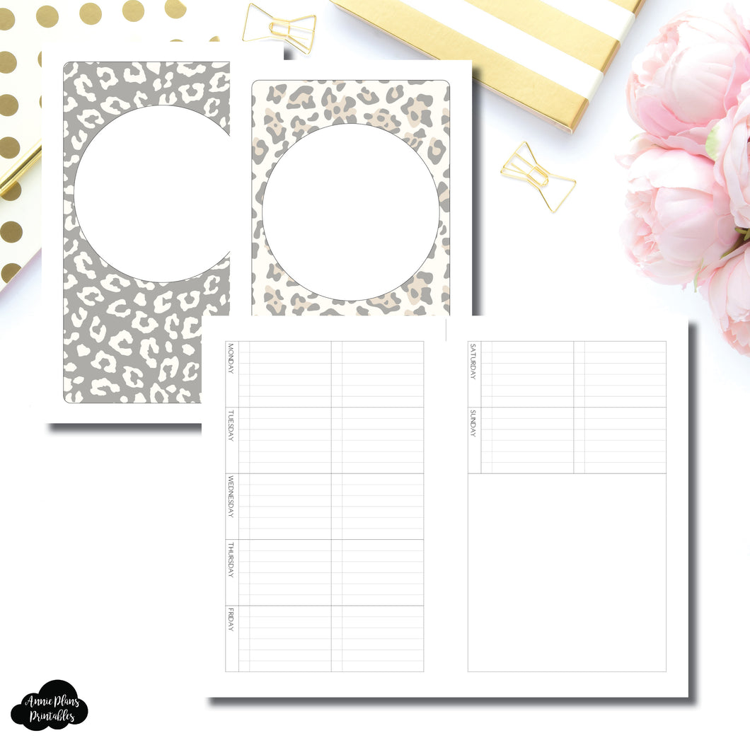 Half Letter Rings Size | Weekly Task List Printable Insert