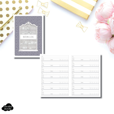 B6 TN Size | Book Log Printable Insert