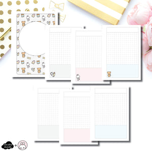 A5 Wide Rings Size |  Pretty and Prim Co Back to School Collaboration Printable Insert