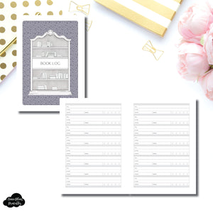 A5 Rings Size | Book Log Printable Insert