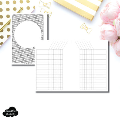 Personal Wide Rings Size |  Simple Tracker Printable Insert