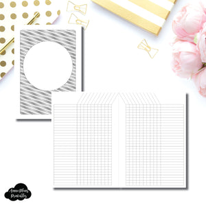 A5 Rings Size |  Simple Tracker Printable Insert