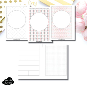 A6 Rings Size | NEW HWeeks Weekly Layout Printable Insert ©