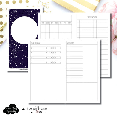 Personal TN Size | LIMITED EDITION: NOV TPS Undated Daily Collaboration Printable Insert ©