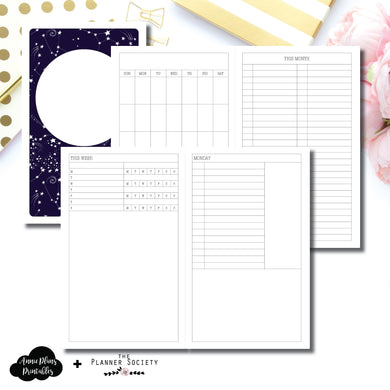 Cahier TN Size | LIMITED EDITION: NOV TPS Undated Daily Collaboration Printable Insert ©