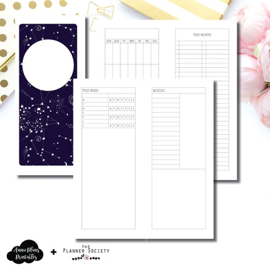 Half Page HP Size | LIMITED EDITION: NOV TPS Undated Daily Collaboration Printable Insert ©