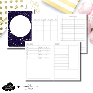 A6 TN Size | LIMITED EDITION: NOV TPS Undated Daily Collaboration Printable Insert ©
