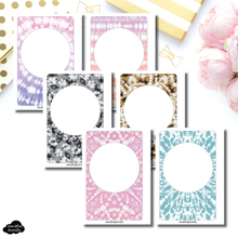 Half Letter Rings Size | Full Month Undated Structured Daily + Additional Covers Printable Insert ©