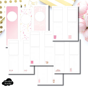 Skinny Mini HP Size | Arias Daydream Pretty in Pink Collaboration Printable Insert ©