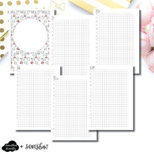 Personal Wide Rings Size | SeeAmyDraw Timed Daily Grid Collab Printable Insert