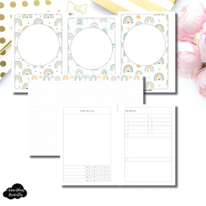 A5 Wide Rings Size | Self Care Printable Insert