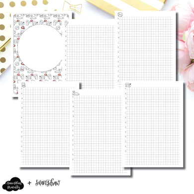 B6 TN Size | SeeAmyDraw Timed Daily Grid Collab Printable Insert
